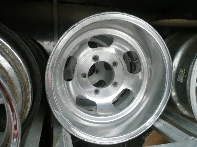 15 X 10 Ansen ET US Indy Western style aluminum slotted wheels Ford truck Jeep Dodge Jeep