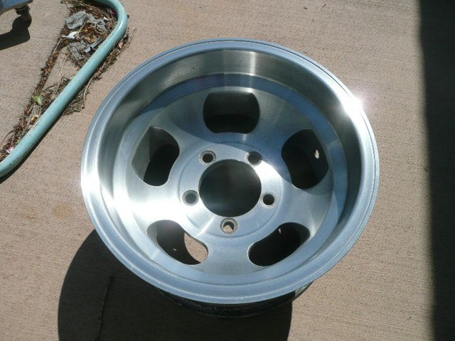 15 X 10 Appliance US Indy Ansen Sprint style slotted aluminum wheels