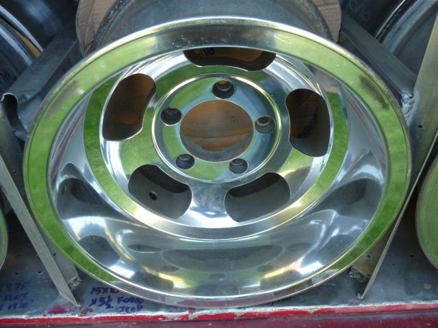 15 X 10 Appliance style slot slotted aluminum wheels - AKH Wheels