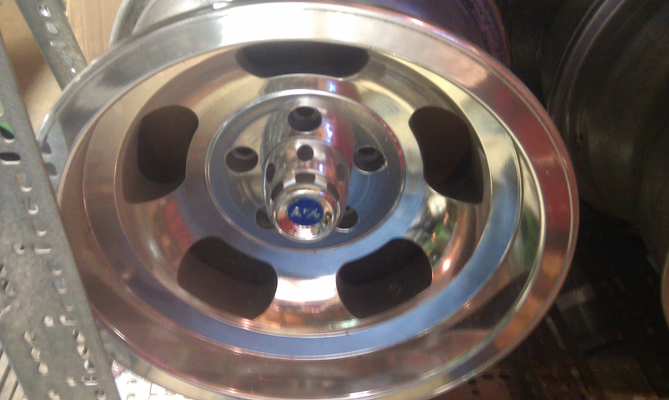 15 X 8.5 Crestline AFX aluminum slot wheels