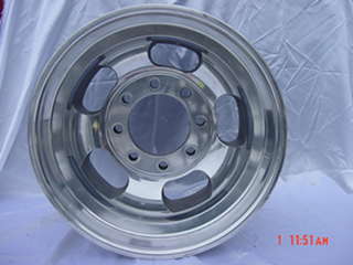 16.5 X 9.75 Ansen vintage aluminum slots ET US Indy Western Slotted slot truck Pickup Dodge Chevy GMC Ford F2