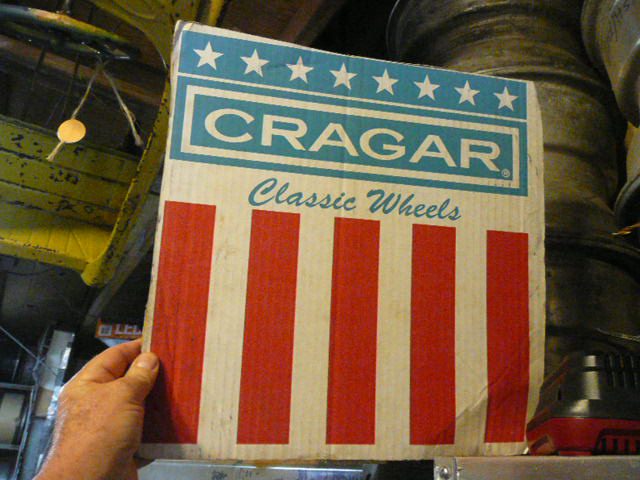 Cragar vintage box front